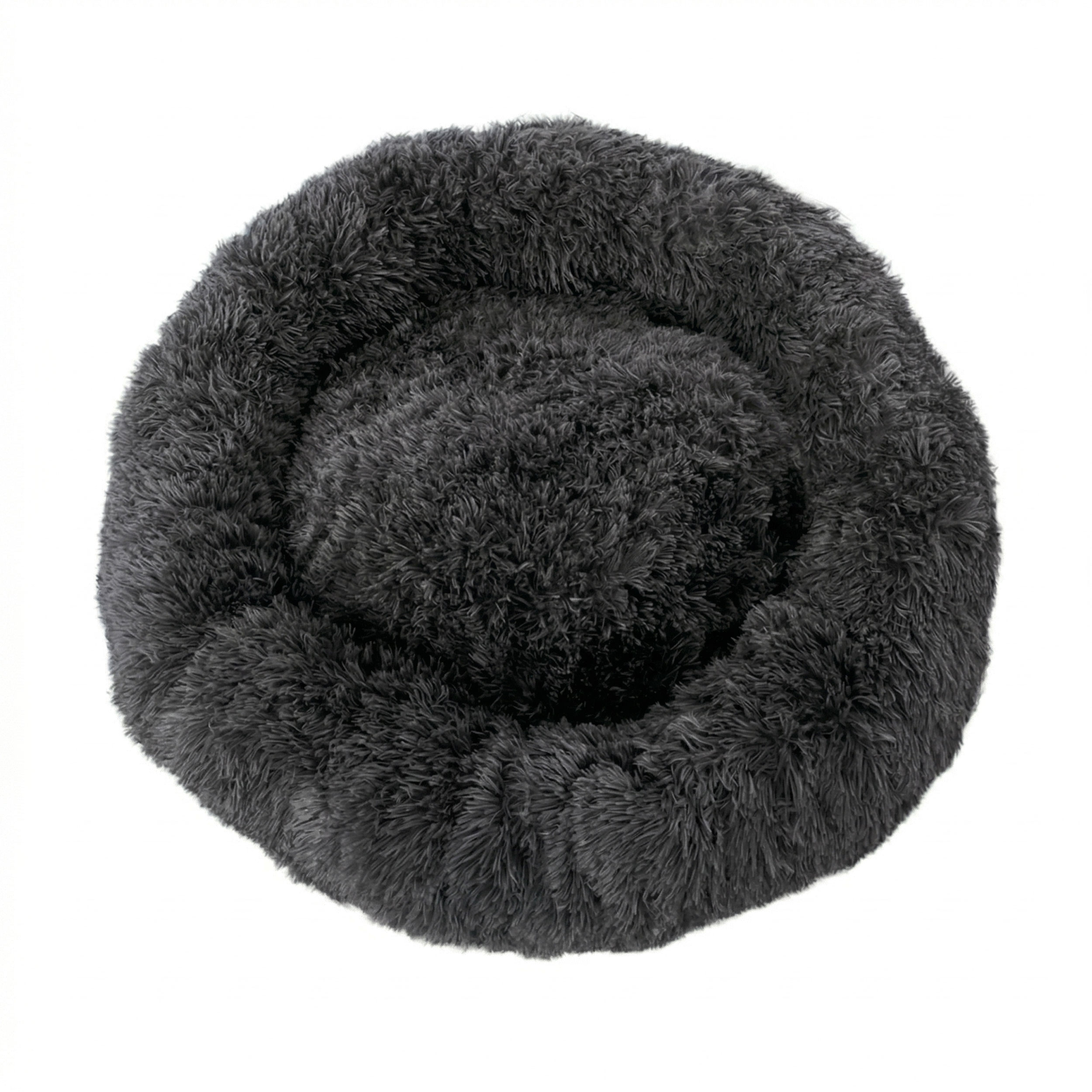 VDD Hondenmand - Donut Hondenkussen - Ergonomisch - ⌀ 100 cm - Antraciet