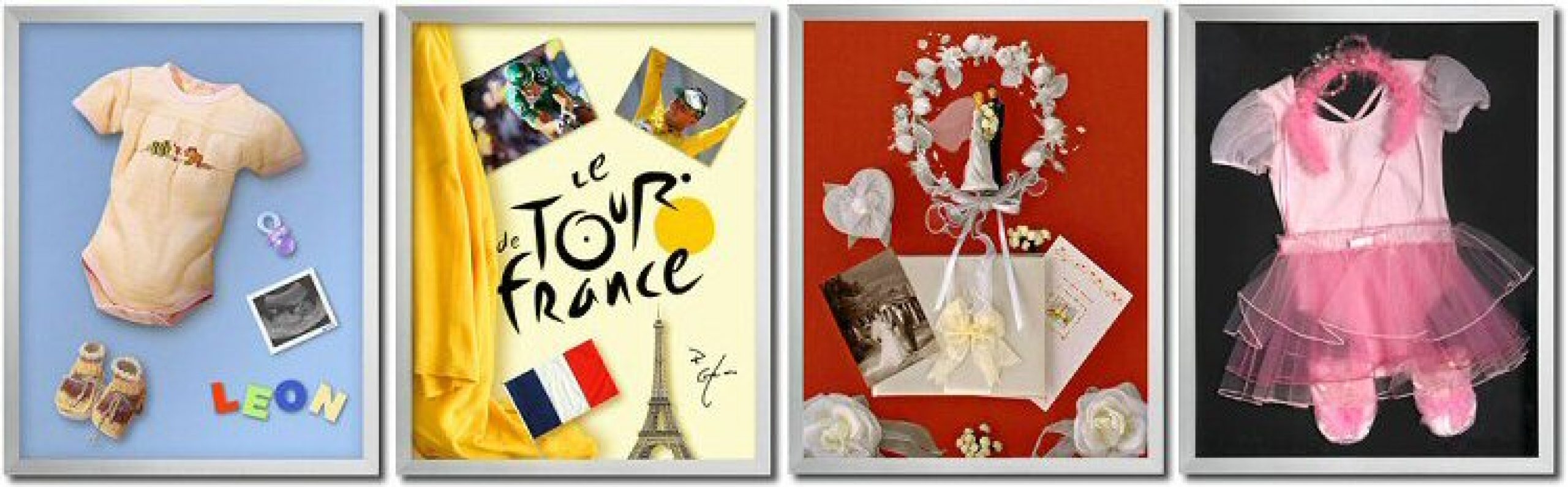 Wissellijst collagelijst 3D voor het inlijsten van (voetbal) shirt of verzameling - alternatieve afbeelding