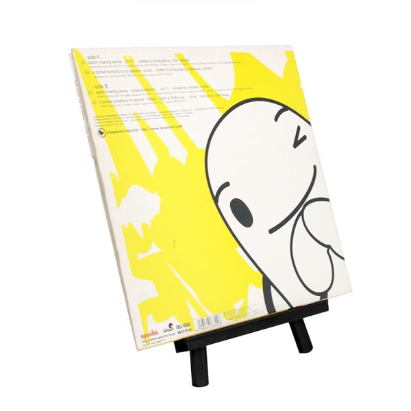VDD Platen Standaard - Ezel Design - Vinyl LP Platen Standaar - Fotolijst Ezel Standaard - Zwart - Meubel Plein