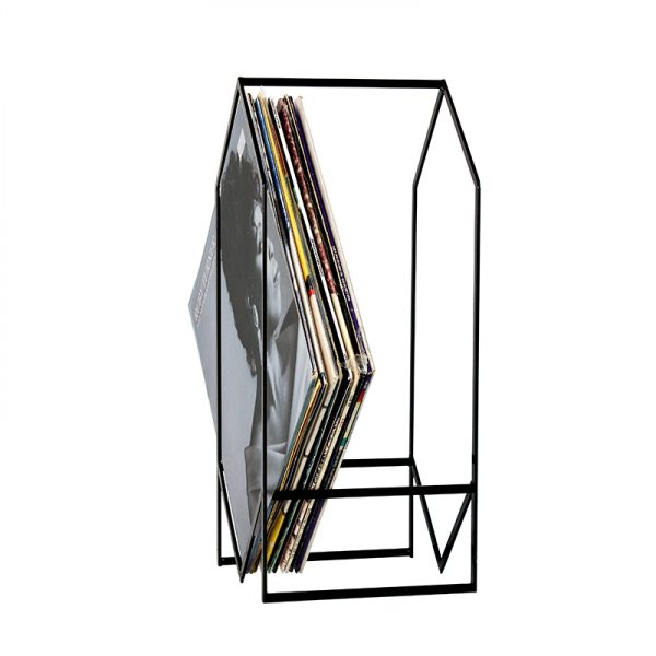 LP vinyl platenrek - opbergrek 30 lp vinyl platen - Meubel Plein