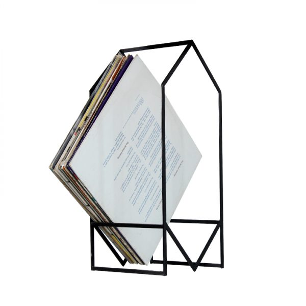 LP vinyl platenrek - opbergrek 30 lp vinyl platen - Meubel Plein