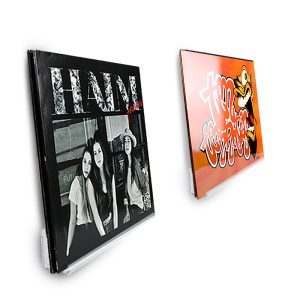 Opbergkoffer audio tape cassette bandjes voor 60 stuks - Meubel Plein