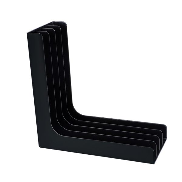 VDD LP Standaard - LP Opbergsysteem - Vinyl Opbergkast - Platenkast - Zwart - Meubel Plein