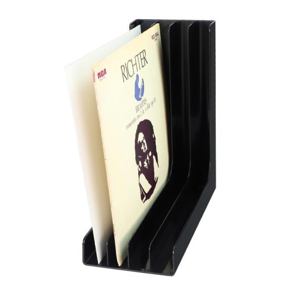 VDD LP Standaard - LP Opbergsysteem - Vinyl Opbergkast - Platenkast - Zwart - Meubel Plein