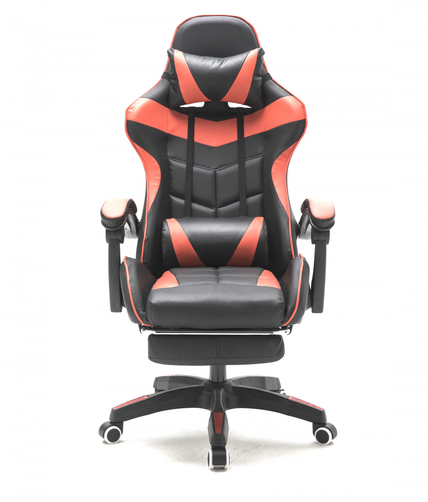 Gamestoel met voetsteun Cyclone tieners - bureaustoel - racing gaming stoel - rood zwart - Meubel Plein Gamestoel met voetsteun Cyclone tieners - bureaustoel - racing gaming stoel - rood zwart - Meubel Plein