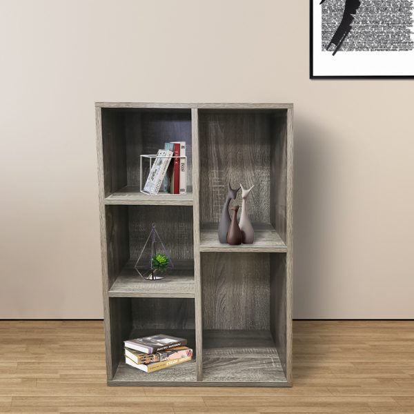 LP vinyl platen opbergkast cd dvd - boekenkast - open vakkenkast - wandkast - Meubel Plein