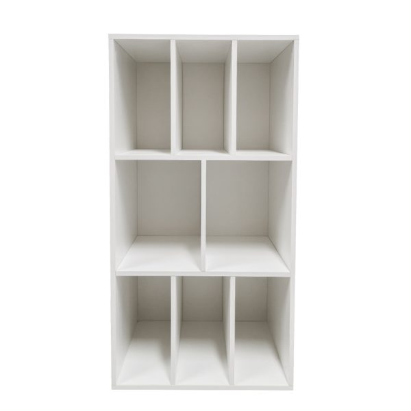 VDD LP Platen Opbergkast - LP Opbergen - Vinyl Platen Kast - Boekenkast - Wit - Meubel Plein