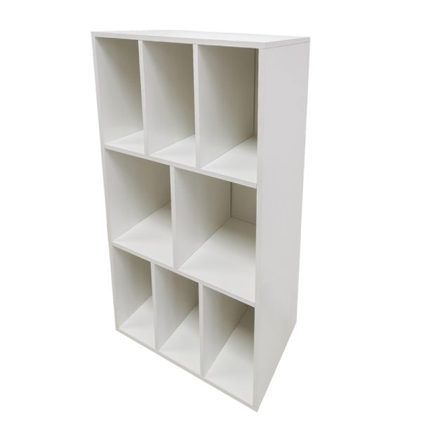 VDD LP Platen Opbergkast - LP Opbergen - Vinyl Platen Kast - Boekenkast - Wit - Meubel Plein