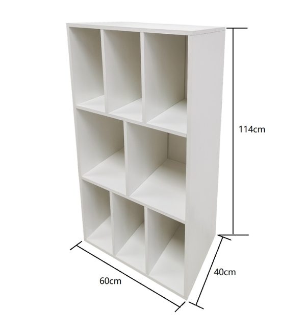 VDD LP Platen Opbergkast - LP Opbergen - Vinyl Platen Kast - Boekenkast - Wit - Meubel Plein