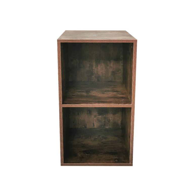 VDD Vakkie Vakkenkast met 2 Vakken - 70 cm x 36 cm x 34 cm - Bruin - alternatieve afbeelding