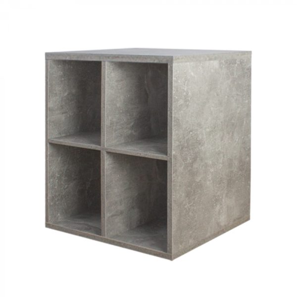 Boekenkast Vakkie 4 open vakken - vakkenkast - wandkast - Meubel Plein