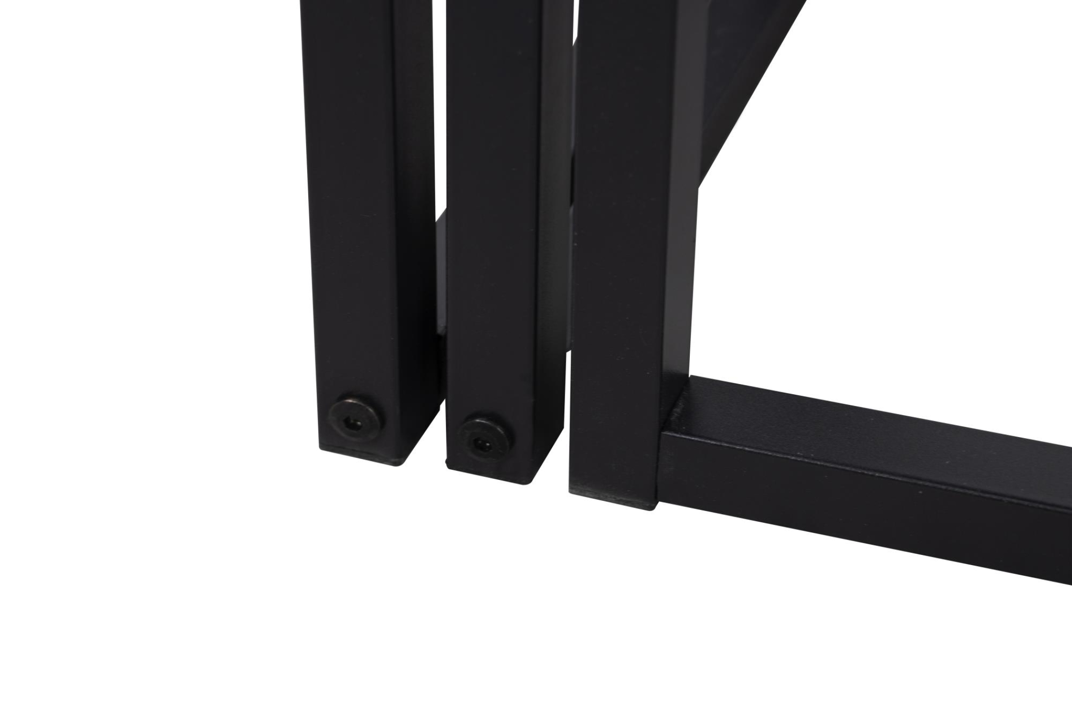 Stoere Industriële Zwarte Bijzettafel Set van 3: Ruimtebesparing met Stijl - Meubel Plein Stoere Industriële Zwarte Bijzettafel Set van 3: Ruimtebesparing met Stijl - Meubel Plein