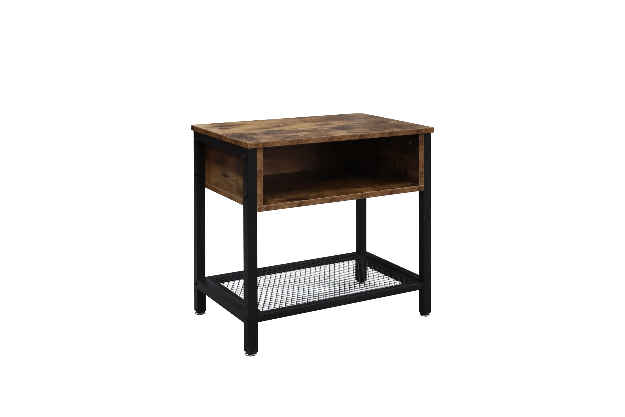 Ontwaak in Stijl: Industrieel Nachtkastje voor je Slaapkamer - alternatieve afbeelding