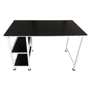 Bureau laptoptafel - wit lichtbruin - Meubel Plein