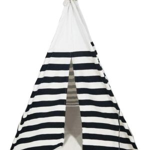 Wigwam tipi speeltent Floortje - indianen tent - met vloer kussen - linnen en katoen