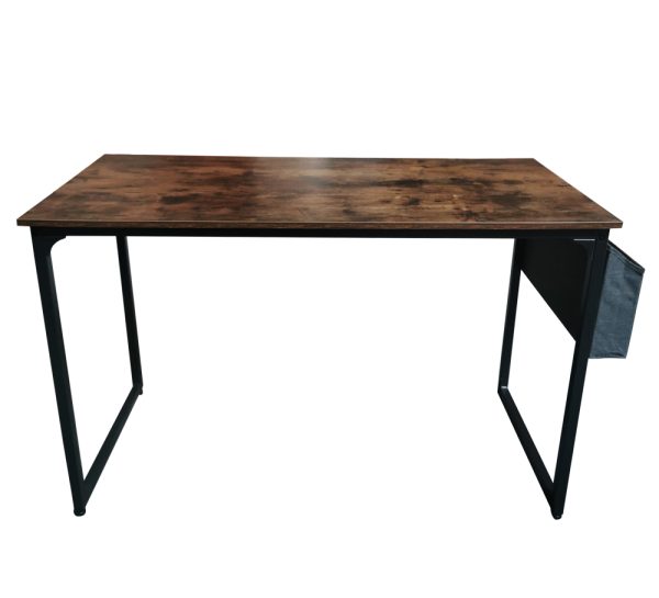 Bureau Stoer - laptoptafel - computertafel - 120 cm breed - vintage bruin - Meubel Plein