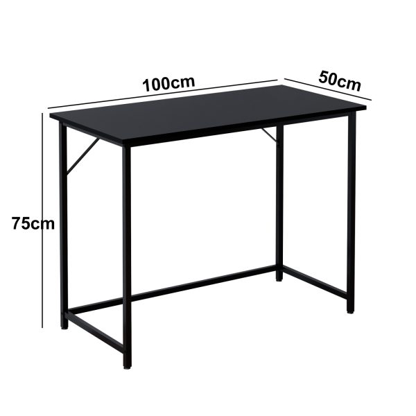 Bureau laptoptafel - zwart - Meubel Plein