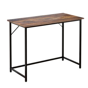 Bureau laptoptafel - wit lichtbruin - Meubel Plein