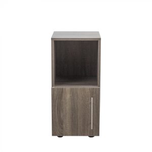 Nachtkastje - halkastje - 64 cm hoog - bruin kleurig