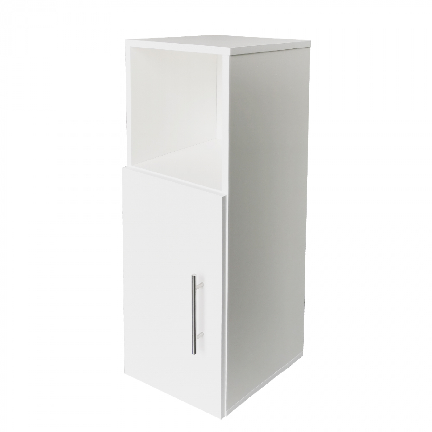 Halkastje - nachtkastje - 90 cm hoog - wit - Meubel Plein Halkastje - nachtkastje - 90 cm hoog - wit - Meubel Plein