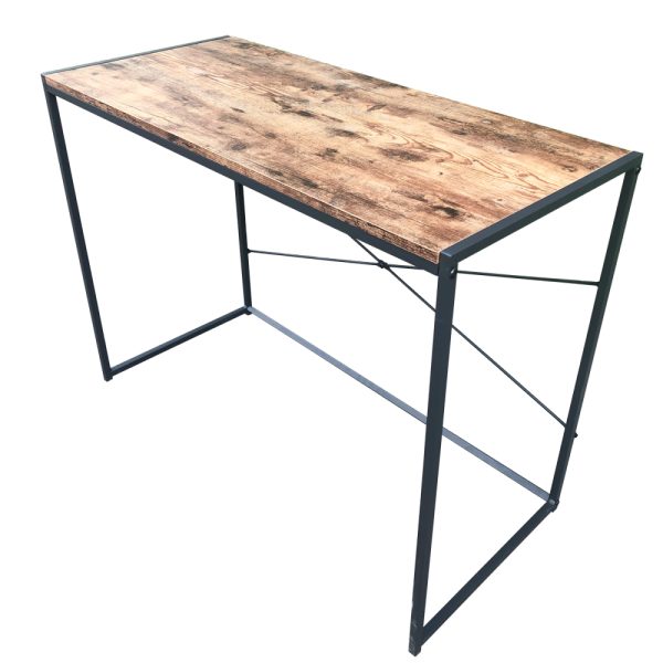 Bureau Stoer - laptoptafel - computertafel - sidetable - industrieel design - 100 cm breed - Meubel Plein