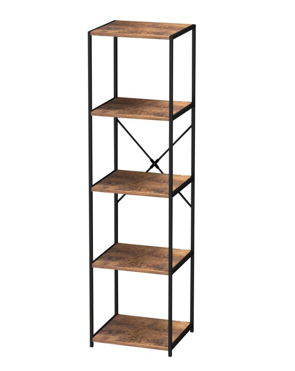 Keukenkast industrieel - keukenrek organizer - 139.5 cm hoog - Meubel Plein