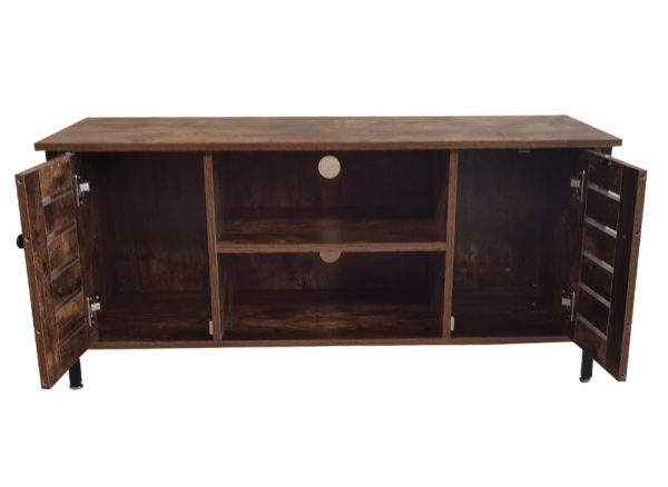 Tv meubel kast Stoer - dressoir industrieel - 110 cm breed - Meubel Plein