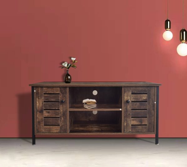 Tv meubel kast Stoer - dressoir industrieel - 110 cm breed - Meubel Plein