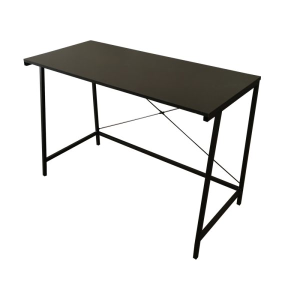 Bureau - laptoptafel - computertafel - industrieel - zwart - Meubel Plein