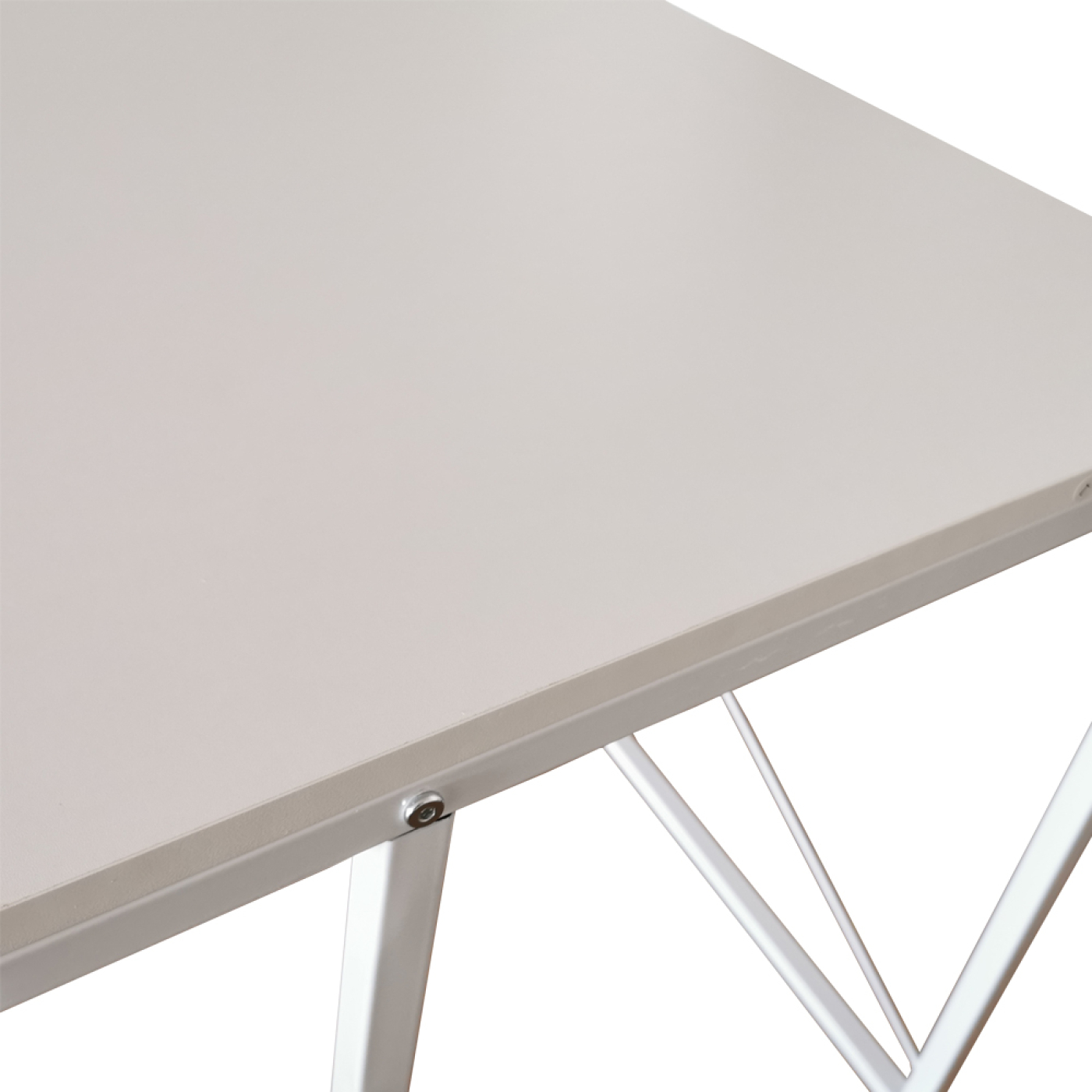 Bureau Stoer - laptoptafel - computertafel - industrieel - wit - Meubel Plein Bureau Stoer - laptoptafel - computertafel - industrieel - wit - Meubel Plein