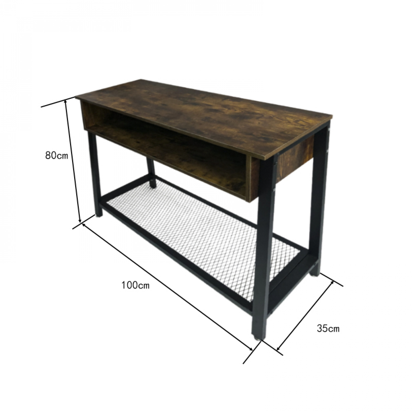 Side table console tafel Stoer industrieel design wandtafel - Meubel Plein Side table console tafel Stoer industrieel design wandtafel - Meubel Plein