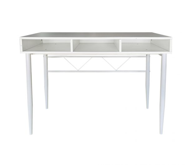 Bureau Stoer - sidetable hal of gang - industrieel moderne stijl - wit - Meubel Plein