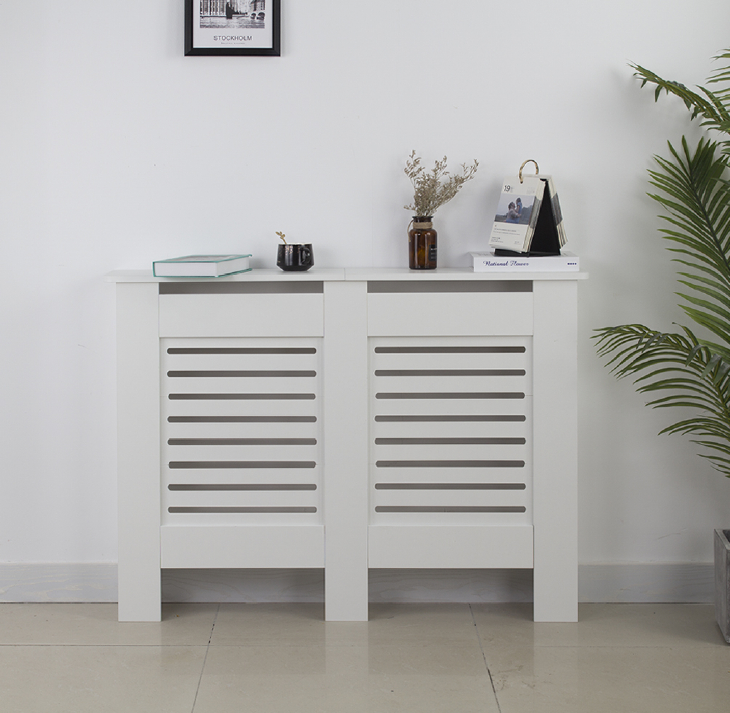 Radiator ombouw verwarming - radiator omkasting - breed 112 cm - alternatieve afbeelding