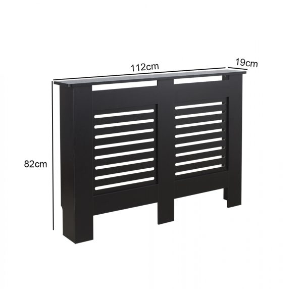 Radiator ombouw verwarming - radiator omkasting - 112 cm breed - Meubel Plein