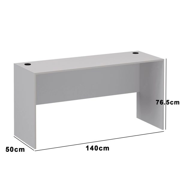 Bureau - laptoptafel - 140 cm breed en 50 cm diep - Meubel Plein