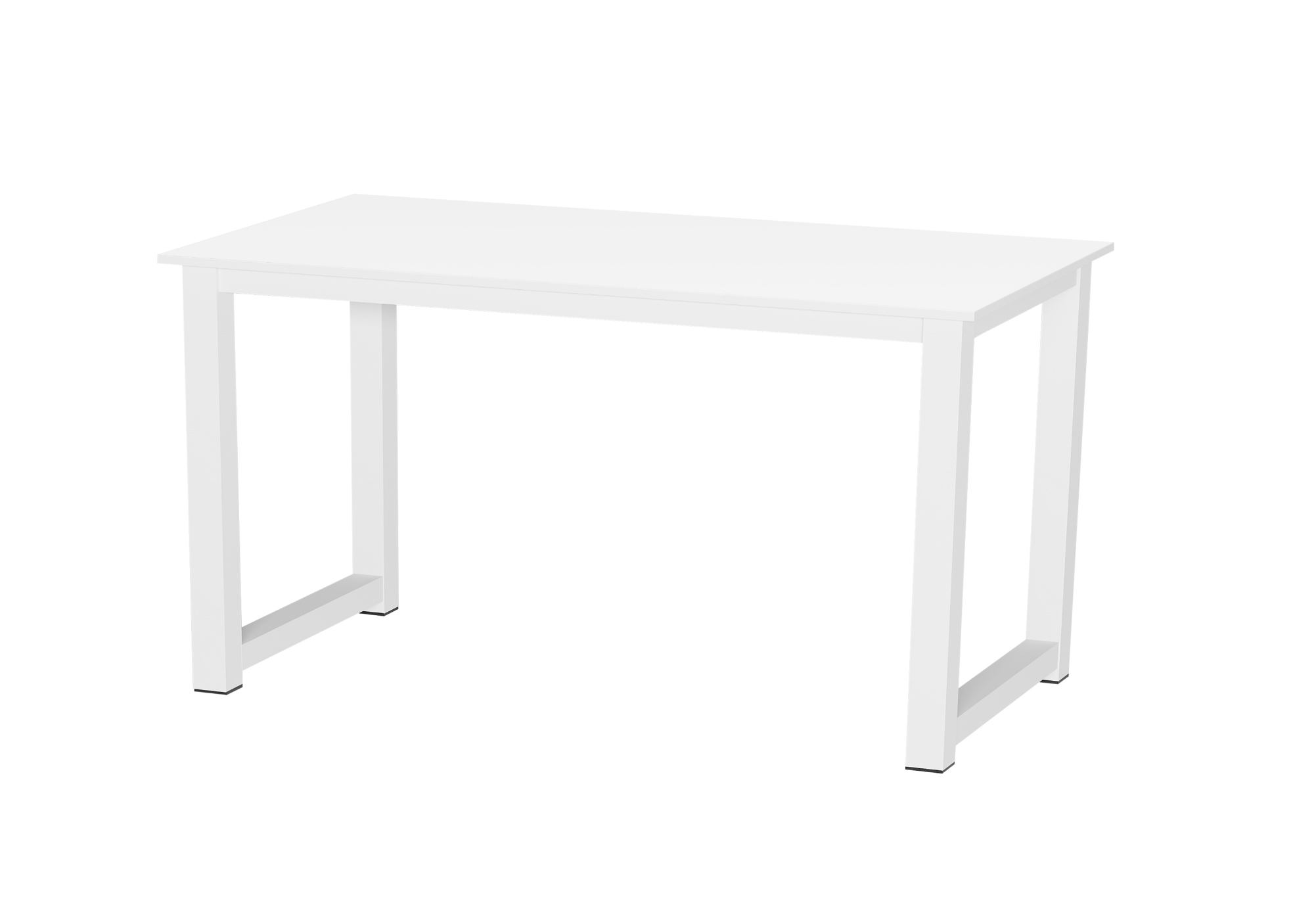 Bureau tafel - keukentafel - 110 cm breed - wit