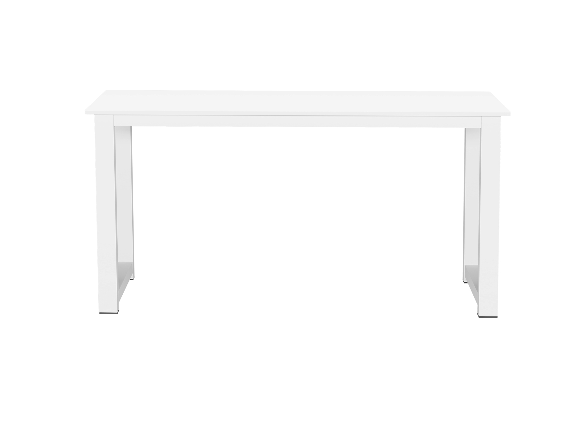 Bureau tafel - keukentafel - 110 cm breed - wit - alternatieve afbeelding
