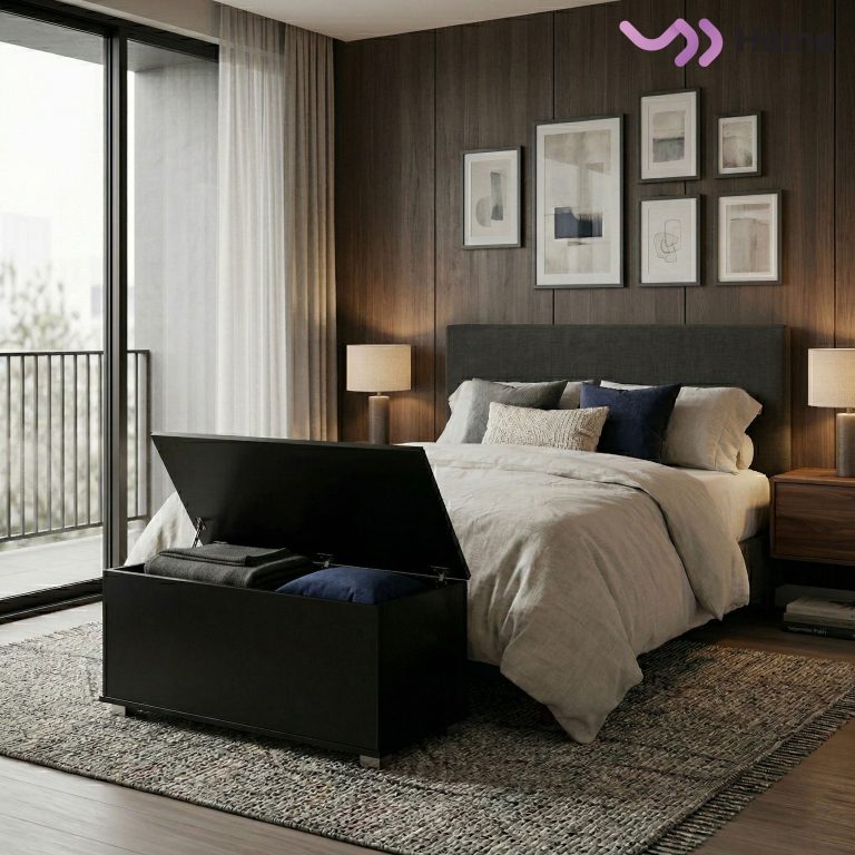 VDD Home - Speelgoedkist - 100 x 40 x 40 cm - Zwart - alternatieve afbeelding