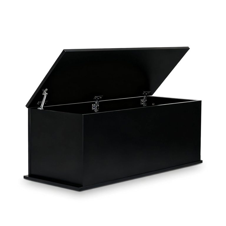 VDD Home - Speelgoedkist - 100 x 40 x 40 cm - Zwart
