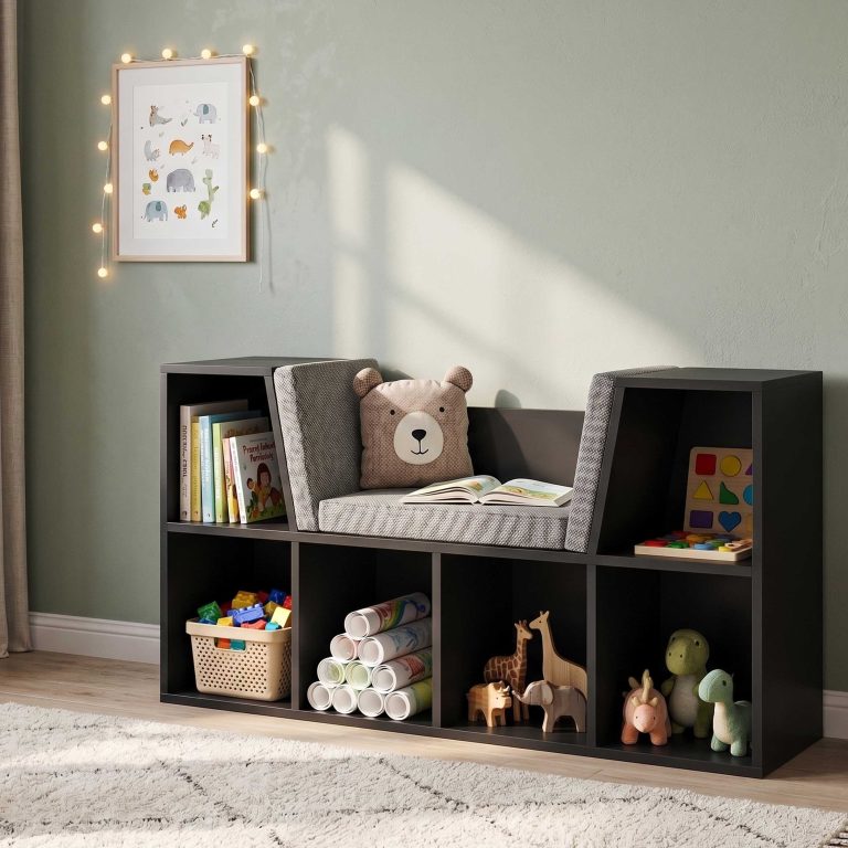VDD – Kast – Boekenkast – Opbergkast – Push-to-close deurtjes – 70x40x146cm - Meubel-Plein