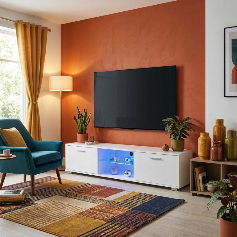 VDD TV Meubel met LED Verlichting - TV Dressoir - 140 cm breed - Wit - alternatieve afbeelding