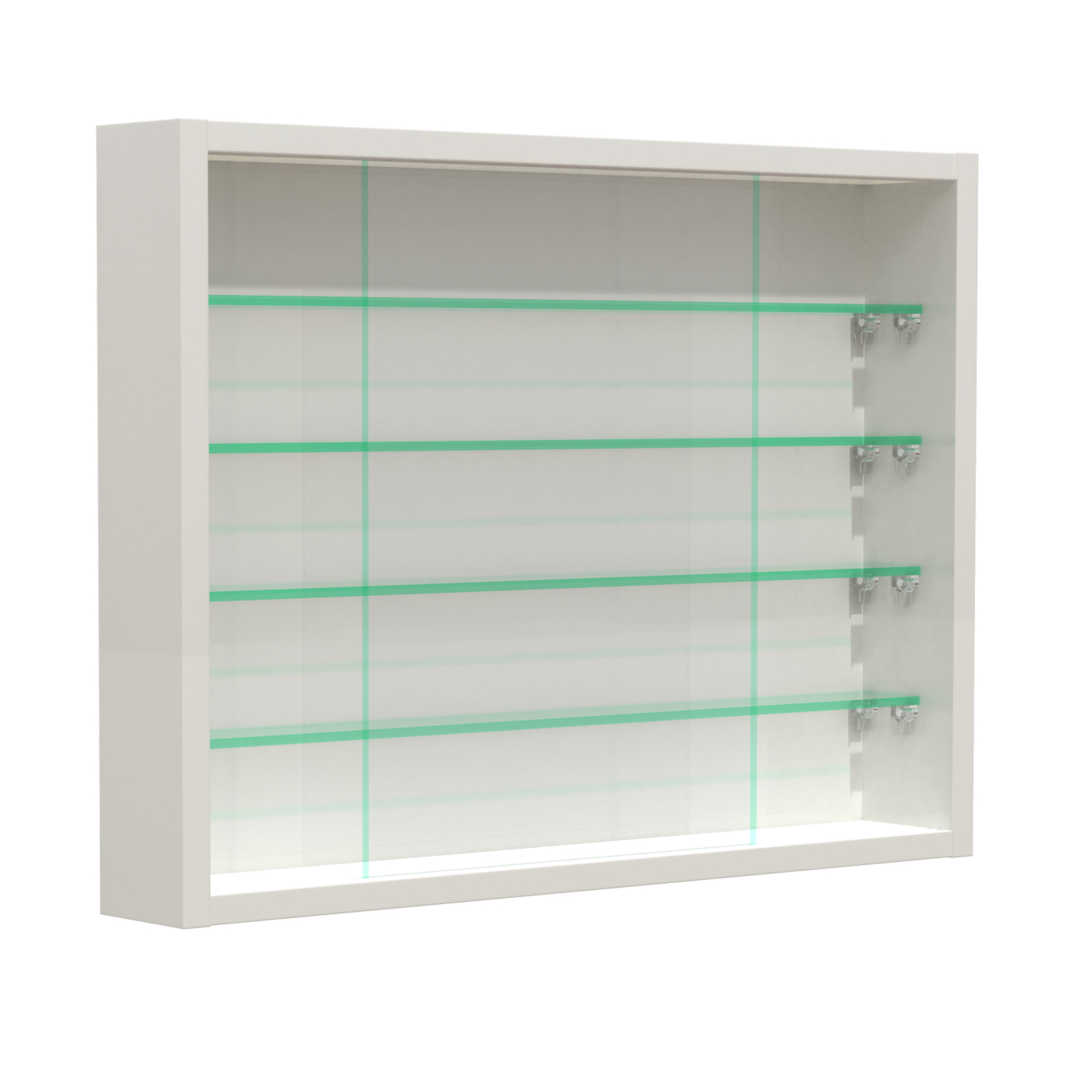 Vitrinekastje staande hangende wandvitrine - glasplanken 50 cm breed x 4.5 diep - schuifdeuren - Meubel Plein Vitrinekastje staande hangende wandvitrine - glasplanken 50 cm breed x 4.5 diep - schuifdeuren - Meubel Plein