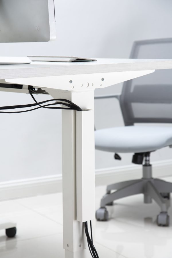 VDD Kabelgoot - Kabel Organizer - Kabel Beschermer - Magnetisch Frame - Kabelmanagment - Voor Bureau & TV - Wit - Meubel Plein