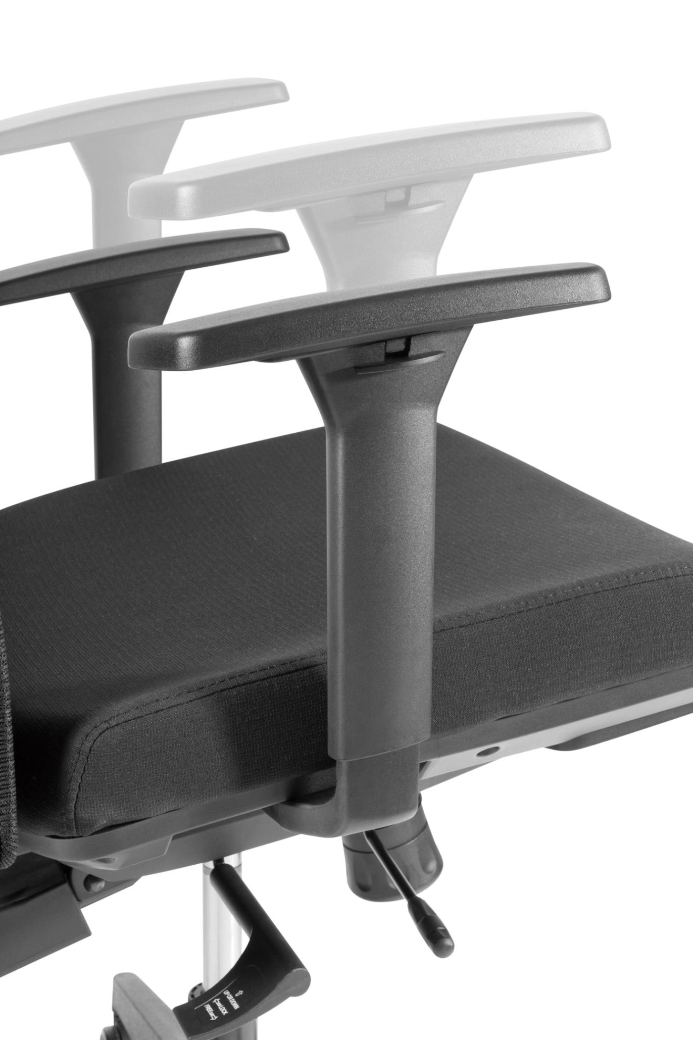 Bureaustoel deluxe ergonomisch - kantoorstoel - volledig verstelbaar - mesh stof - Meubel-Plein Bureaustoel deluxe ergonomisch - kantoorstoel - volledig verstelbaar - mesh stof - Meubel-Plein