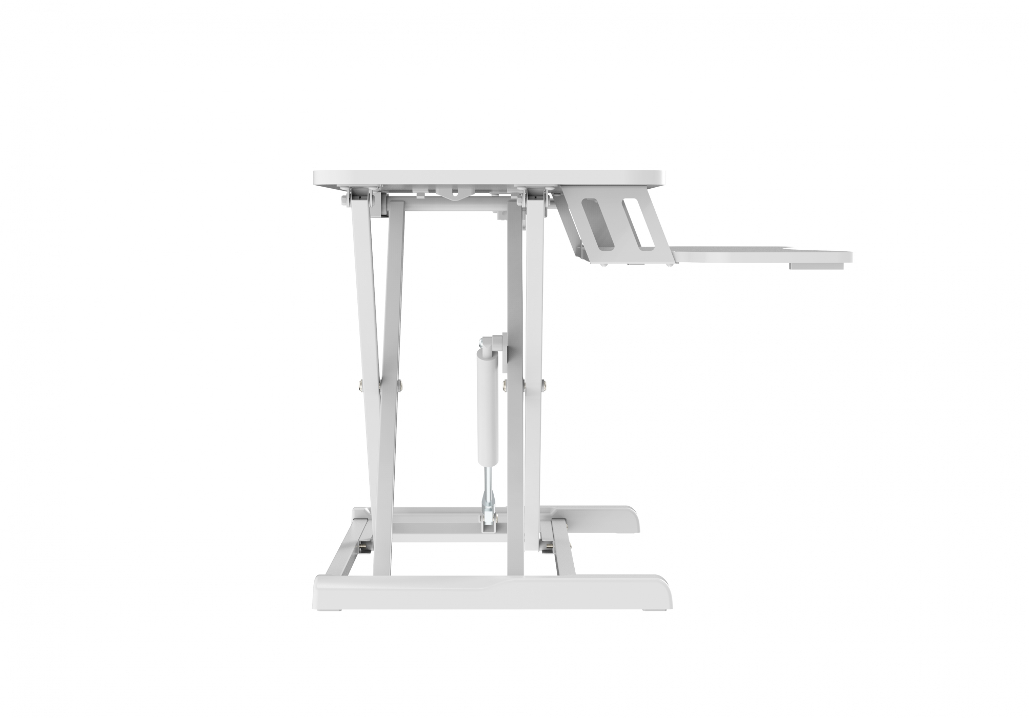 Bureau zit sta verhoger ergonomisch - werkstation hoogte verstelbaar - 80 cm breed - Meubel Plein Bureau zit sta verhoger ergonomisch - werkstation hoogte verstelbaar - 80 cm breed - Meubel Plein