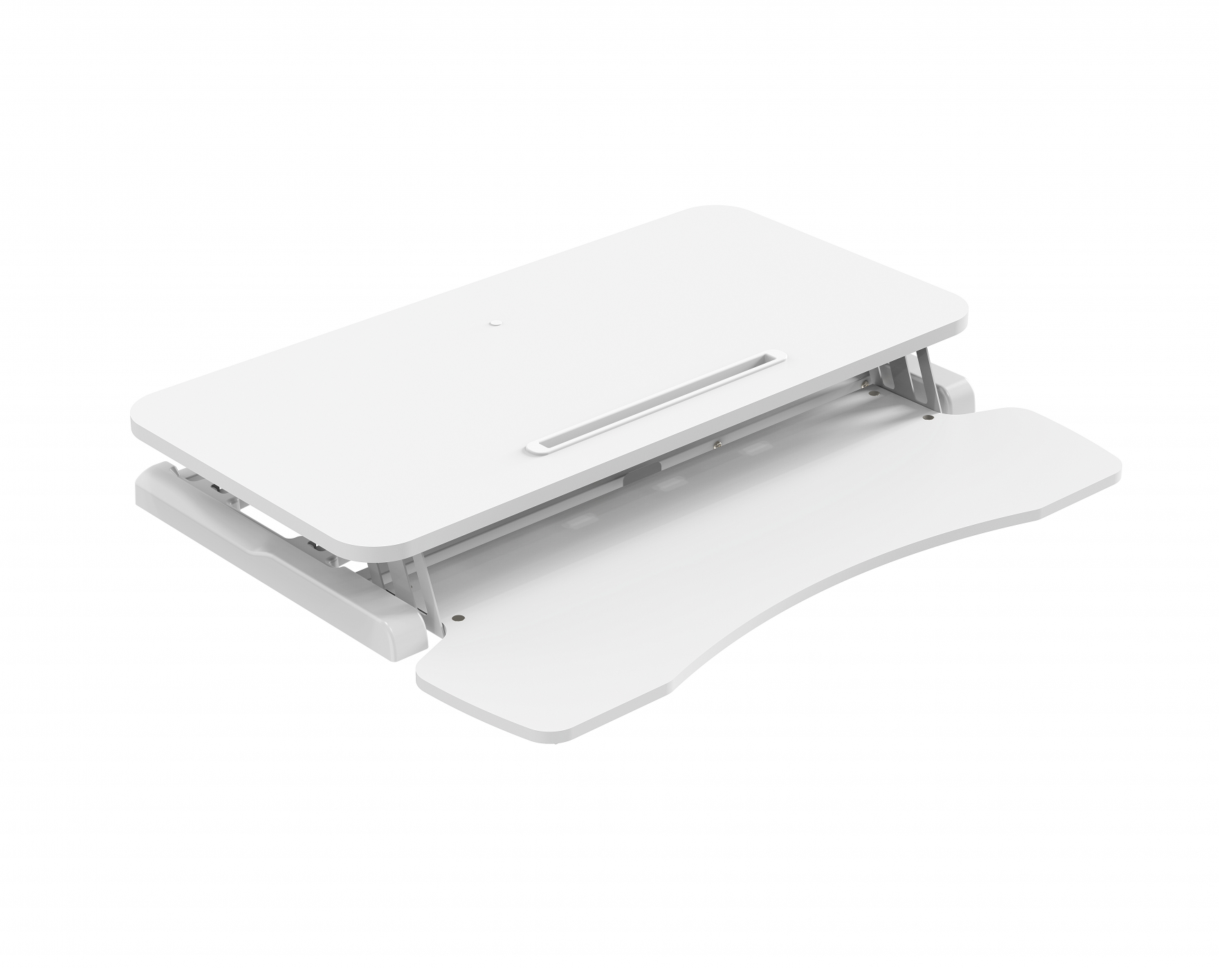 Bureau zit sta verhoger ergonomisch - werkstation hoogte verstelbaar - 80 cm breed - Meubel Plein Bureau zit sta verhoger ergonomisch - werkstation hoogte verstelbaar - 80 cm breed - Meubel Plein