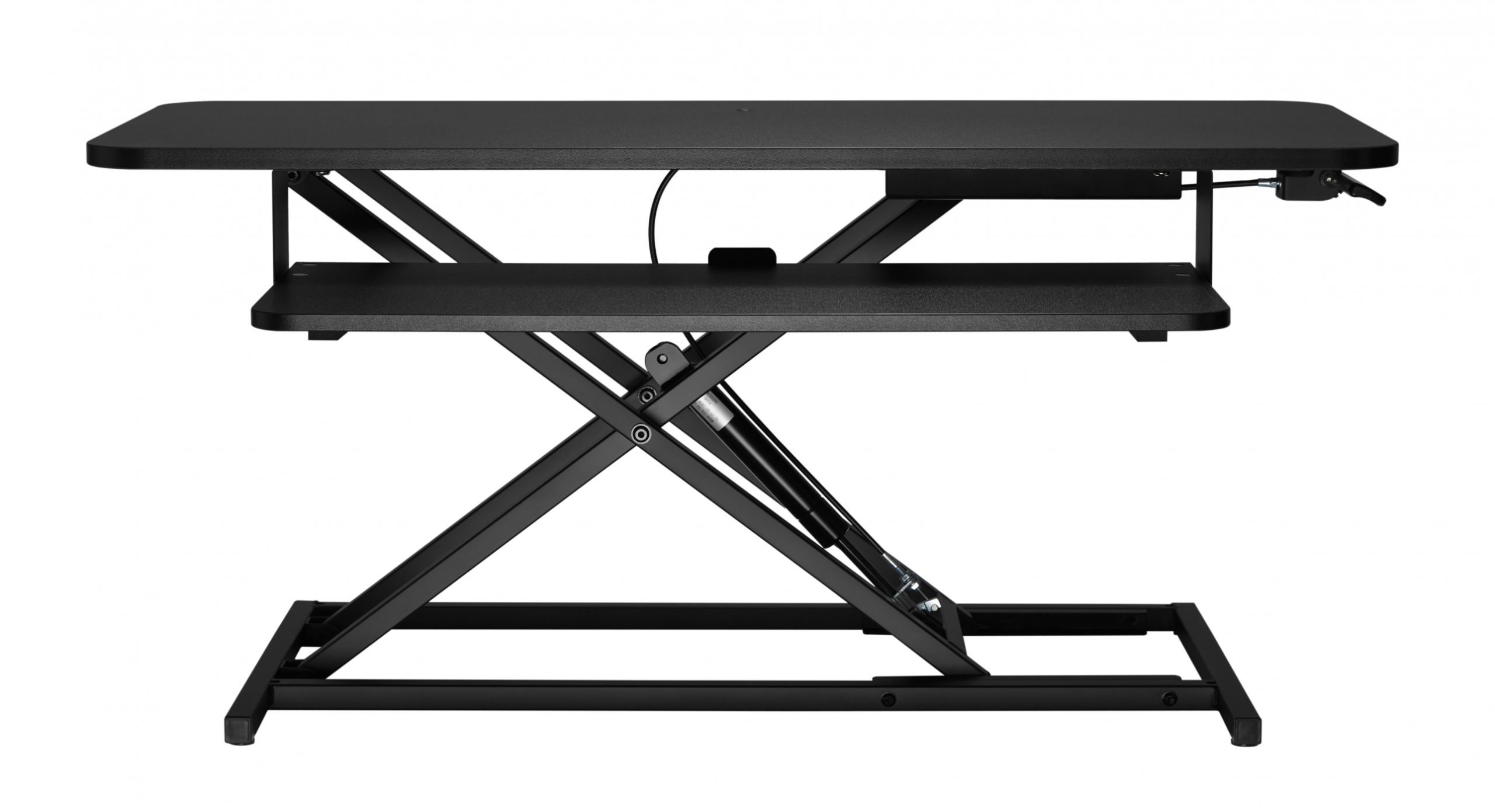 Zit sta bureau verhoger ergonomisch - werkstation hoogte verstelbaar - 95 cm breed - Meubel Plein Zit sta bureau verhoger ergonomisch - werkstation hoogte verstelbaar - 95 cm breed - Meubel Plein