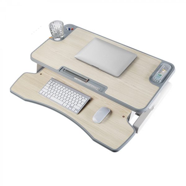 Bureau verhoger zit sta werkplek - ergonomisch verstelbaar bureau - 80 cm breed - Meubel Plein