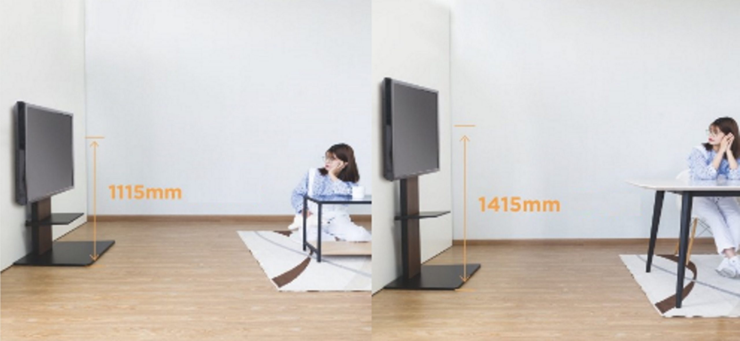 Tv standaard voet - tv statief beeldscherm - verstelbaar tot 142 cm - 37 tot 70 inch - Meubel Plein Tv standaard voet - tv statief beeldscherm - verstelbaar tot 142 cm - 37 tot 70 inch - Meubel Plein