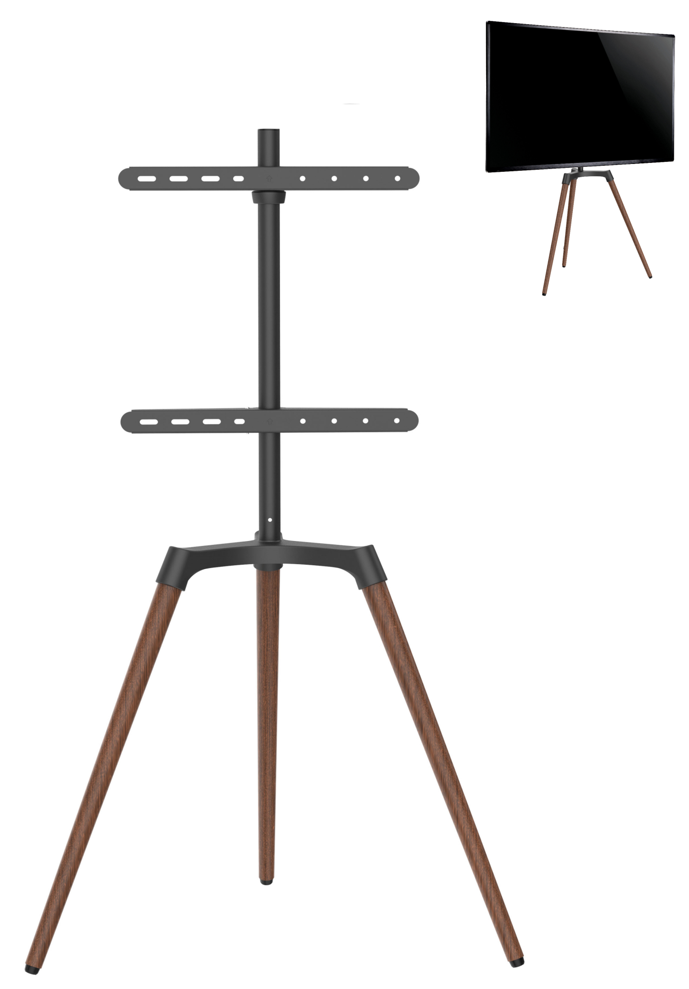 Tv beeldscherm standaard statief schildersezel design studio - draaibaar - tot 65 inch - Meubel Plein Tv beeldscherm standaard statief schildersezel design studio - draaibaar - tot 65 inch - Meubel Plein